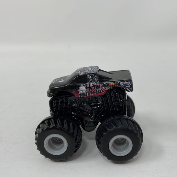 Hot Wheels Mattel Mighty Minis Metal Mulisha  Monster Truck NO Accelerator Key