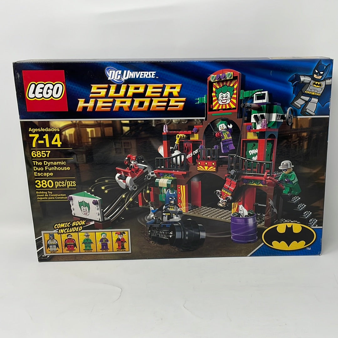 Stærk vind Dødelig tvetydigheden Lego DC Universe Super Heroes 6857 The Dynamic Duo Funhouse Escape –  shophobbymall