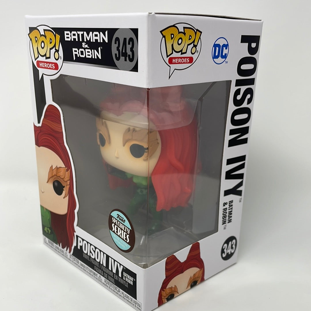 Funko Pop! Heroes : Poison Ivy – Batman & Robin Specialty Series, Figurine Vinyle Collector Standard