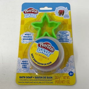 Play-Doh Bath Colorful Moldable Scented Soap Green Starfish
