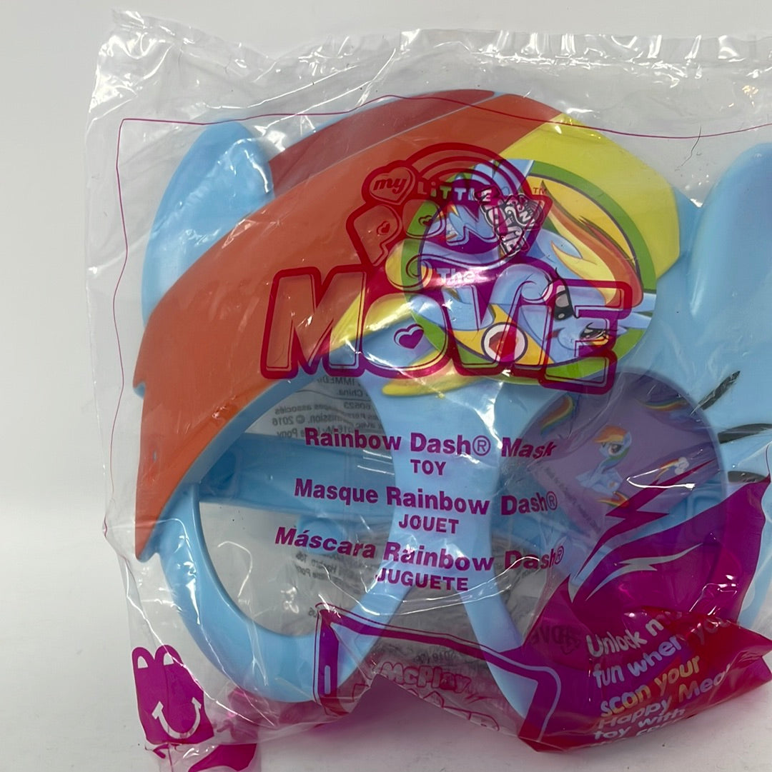 My Little Rainbow Dash Mask Toy 2016 McDonalds Meal – shophobbymall