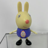 Peppa Pig Richard Rabbit Figure Purple Outfit Easter Egg