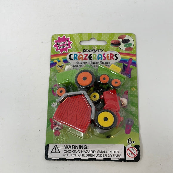 Fashion Angels Crazerasers Collectible Puzzle Erasers Series 3 Farm