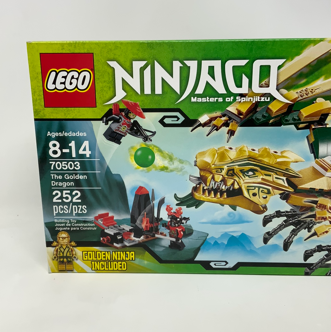 Mose komedie sommerfugl LEGO Ninjago Masters of Spinjitzu The Gold Dragon 70503 – shophobbymall