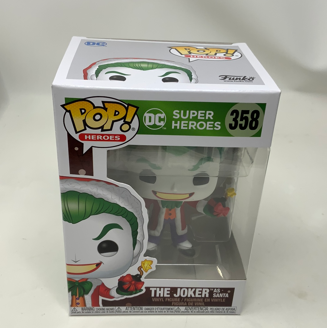 Funko POP! DC Super Heroes: #358 The Joker As Santa 海外 即決