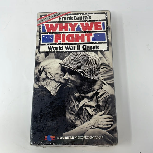 VHS Frank Capra’s Why We Fight World War II Classic Sealed