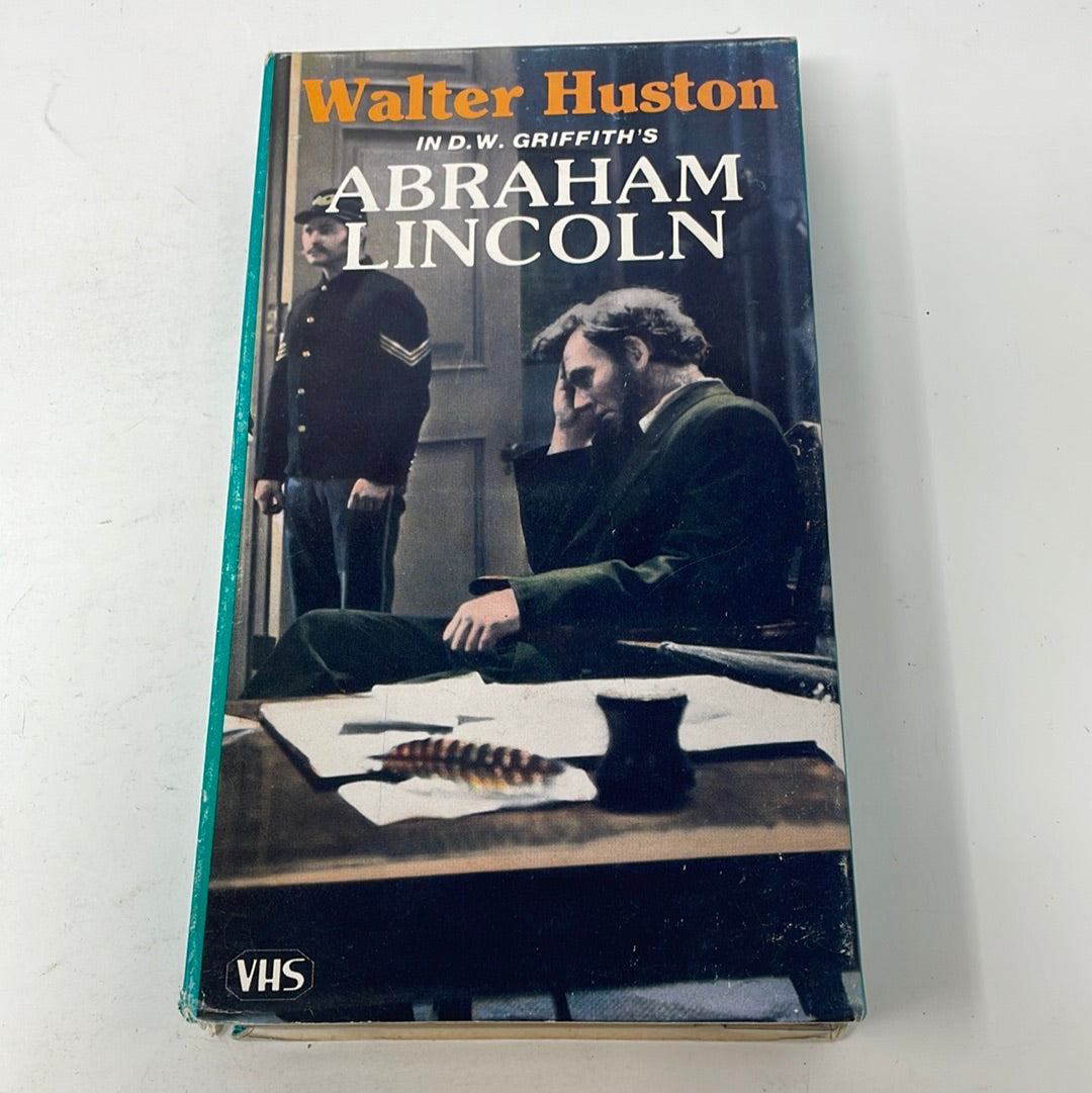 VHS Walter Huston In D.W. Griffith 