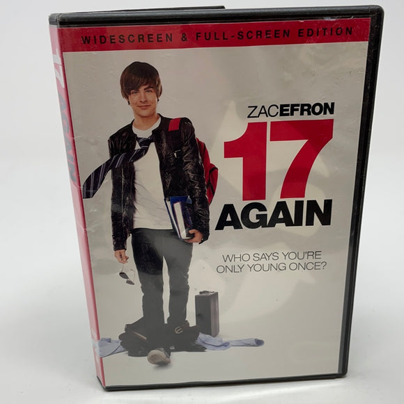 DVD Zac Efron 17 Again Widescreen and Fullscreen Edition