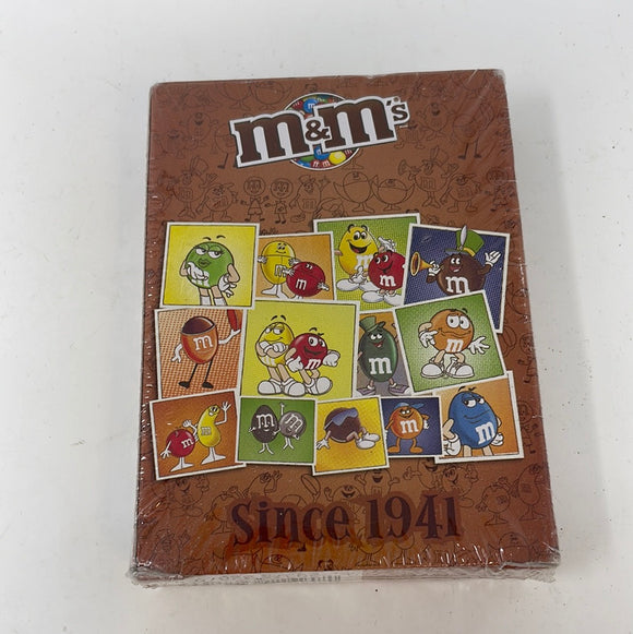 M&Ms Playing Cards Full Complete Pack 52 USAopoly 2011 “Since 1941” BROWN