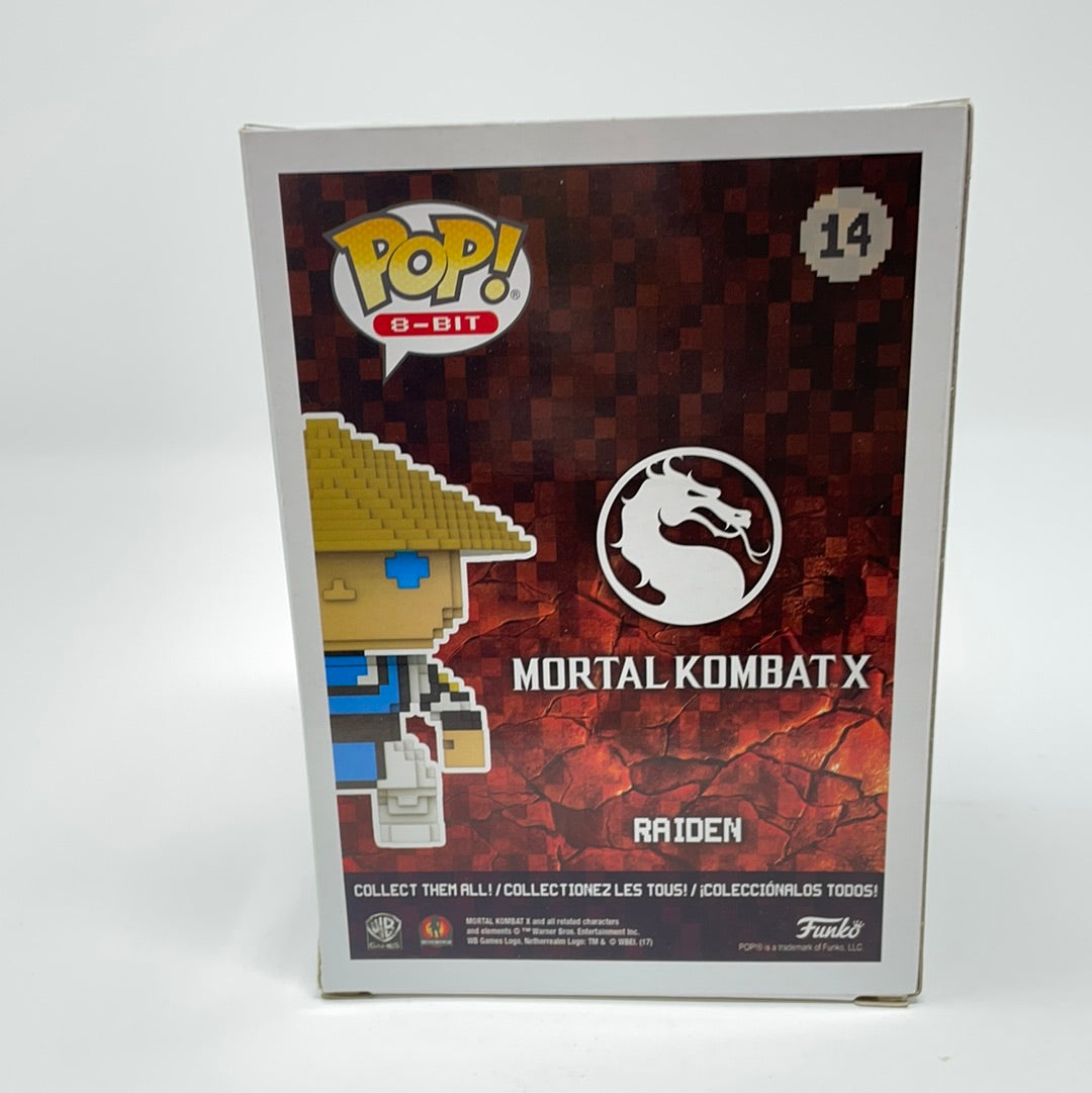 Funko pop GameStop exclusive 8-bit Raiden Mortal Kombat X #14 –  shophobbymall