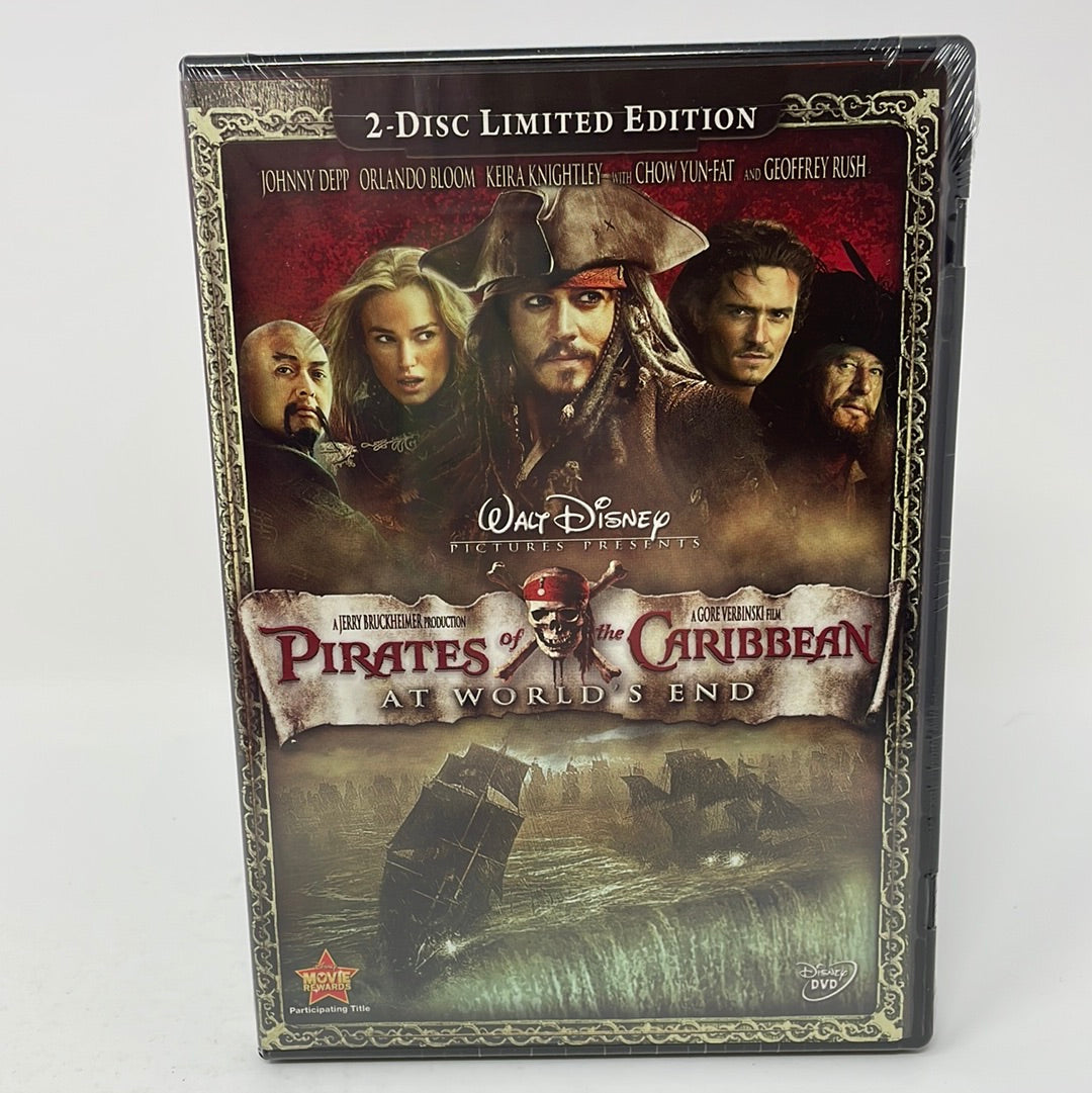 DVD Disney Pirates of the Caribbean At World’s End 2-Disc Limited Edit ...
