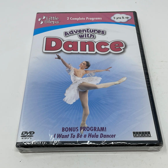 DVD Little Steps Adventures With Dance (Sealed)