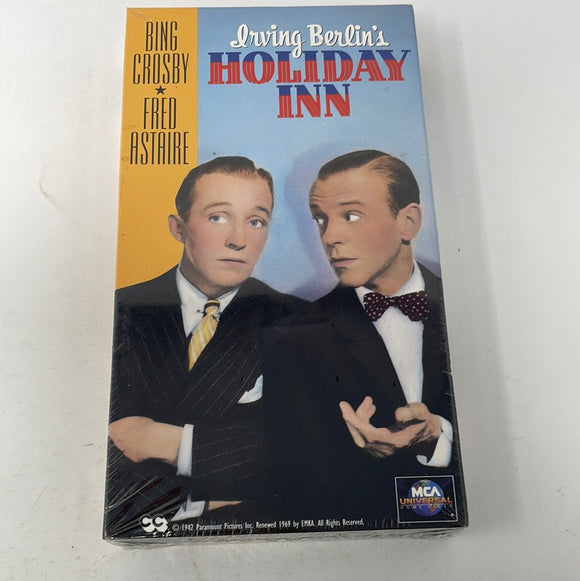 VHS Bing Crosby, Fred Astaire Ivring Berlin’s Holiday Inn Brand New