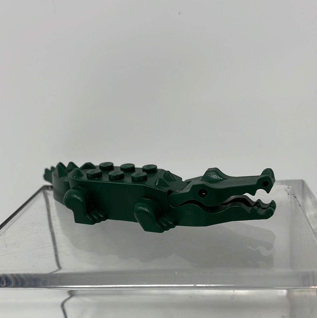 Alligator Crocodile Minifigure Animal 18904 Green – shophobbymall