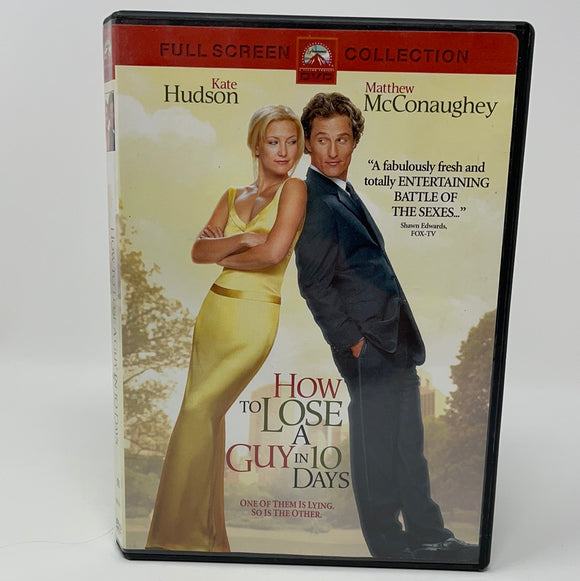 DVD How To Lose A Guy In 10 Days Full Screen Collection