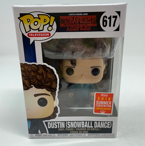 Funko Pop! Television Stranger Things 2018 Summer Convention Dustin Snowball Dance 617