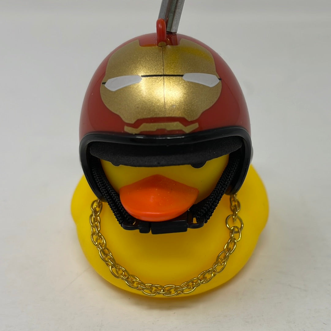 Rubber Ducky With Iron Man Helmet shophobbymall