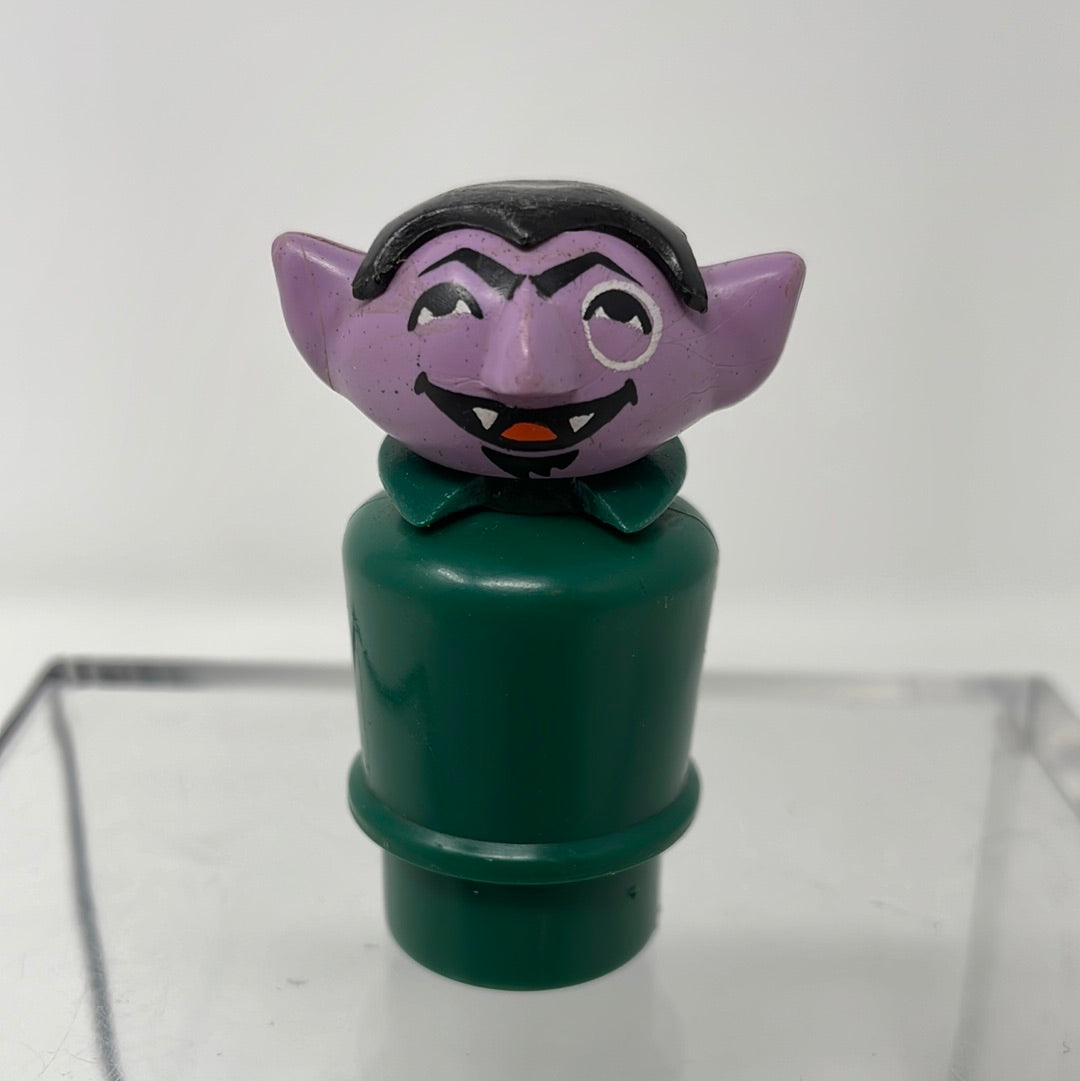 vintage fisher price little people sesame street count von count
