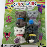 Fashion Angels Crazerasers Collectible Puzzle Erasers Series 3 Cats