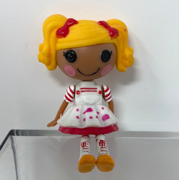 Mini Lalaloopsy Doll Figure Spot Splatter Splash Pink Spots