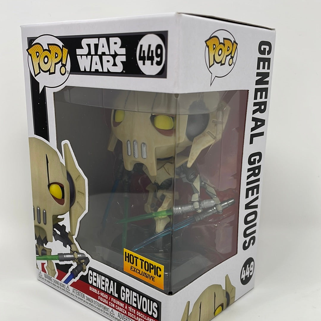 Funko Pop! Star Wars General Grievous Hot Topic Exclusive 449