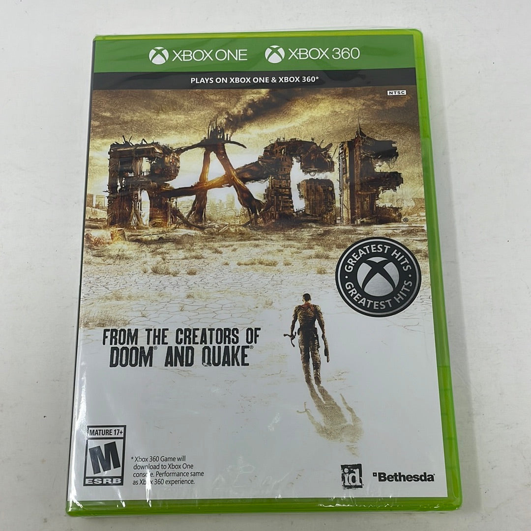 Xbox One Xbox 360 Version Rage (Greatest Hits) (Sealed