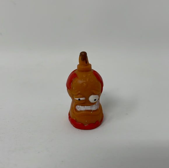 The Grossery Gang Series 1 Moose Toys #1-055 Brown Burnt BBQ Sauce
