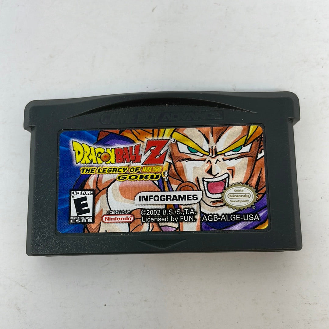 Dragonball Z Legacy Of Goku II Nintendo Gameboy Advance Game