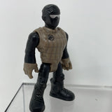 Imaginext Jurassic Park Action Figure Black Commando Guard World