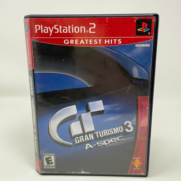 PS2 Gran Turismo 3 A-spec bc