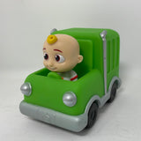 Cocomelon Green Garbage Truck Car Kids Baby Toddler Toy w/ Mini JJ Boy