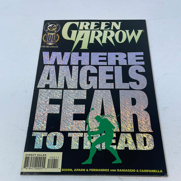 DC Comics Green Arrow #100 Centennial September 1995 Foil Cover