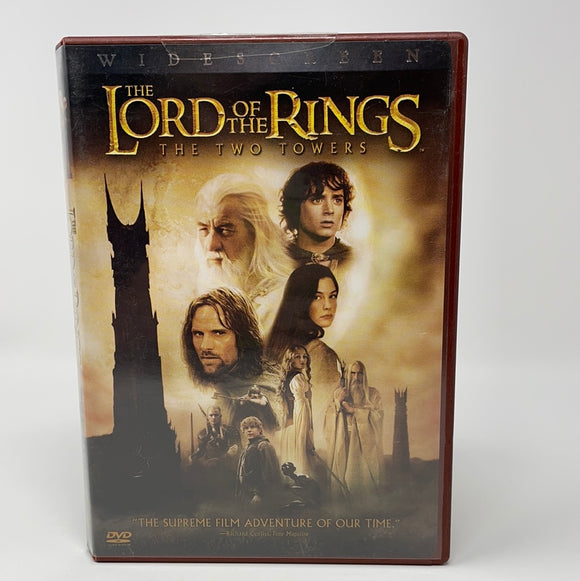 DVD The Lord Of The Rings The Two Towers Widescreen