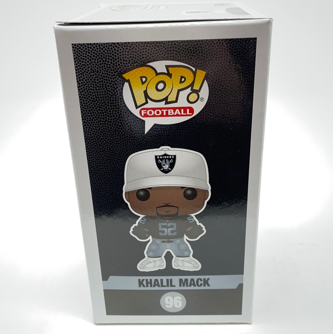 Funko NFL Oakland Raiders POP Football Khalil Mack Vinyl Figure 96 Black  Jersey - ToyWiz