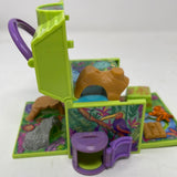 Vintage Pound Puppies Mini Jungle Playset 1990s W/ Tiger And Elephant