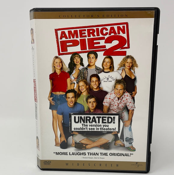 DVD American Pie 2 Unrated Collector's Edition Widescreen