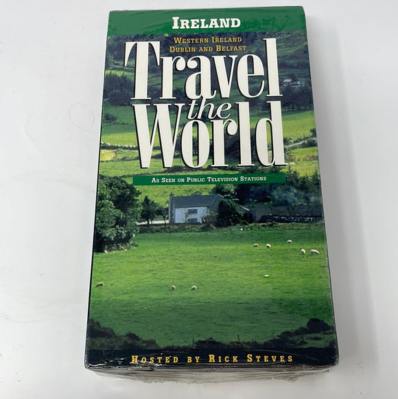 VHS Ireland Western Ireland Dublin And Belfast Travel The World Hosted By Ruck Steves Sealed