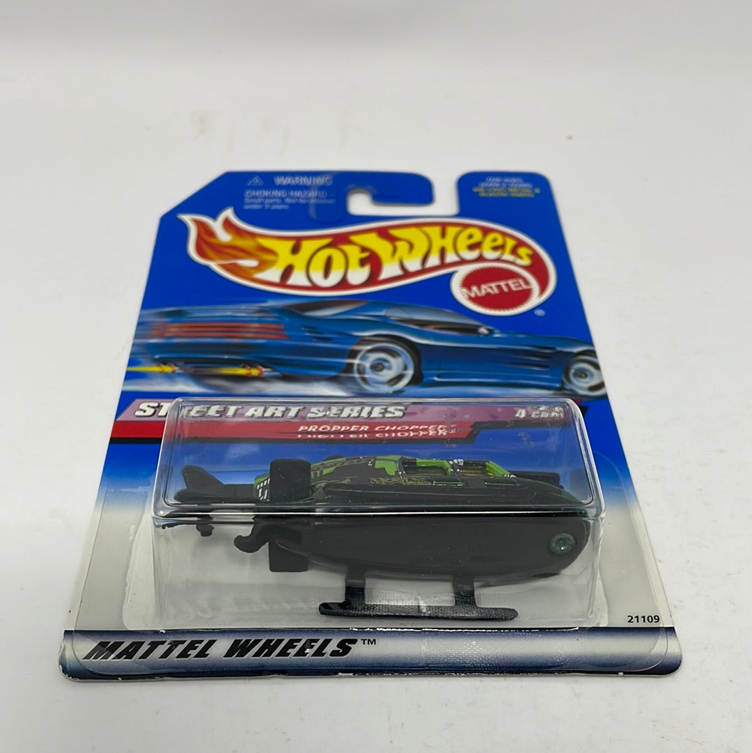 Mattel Hot Wheels Street Eaters Propper Chopper 414 3 Of 4 - Collector Car - View #11