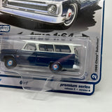 Auto World 1:64 2021 R5 Muscle Trucks: Blue 1966 CHEVROLET Chevy SUBURBAN #B