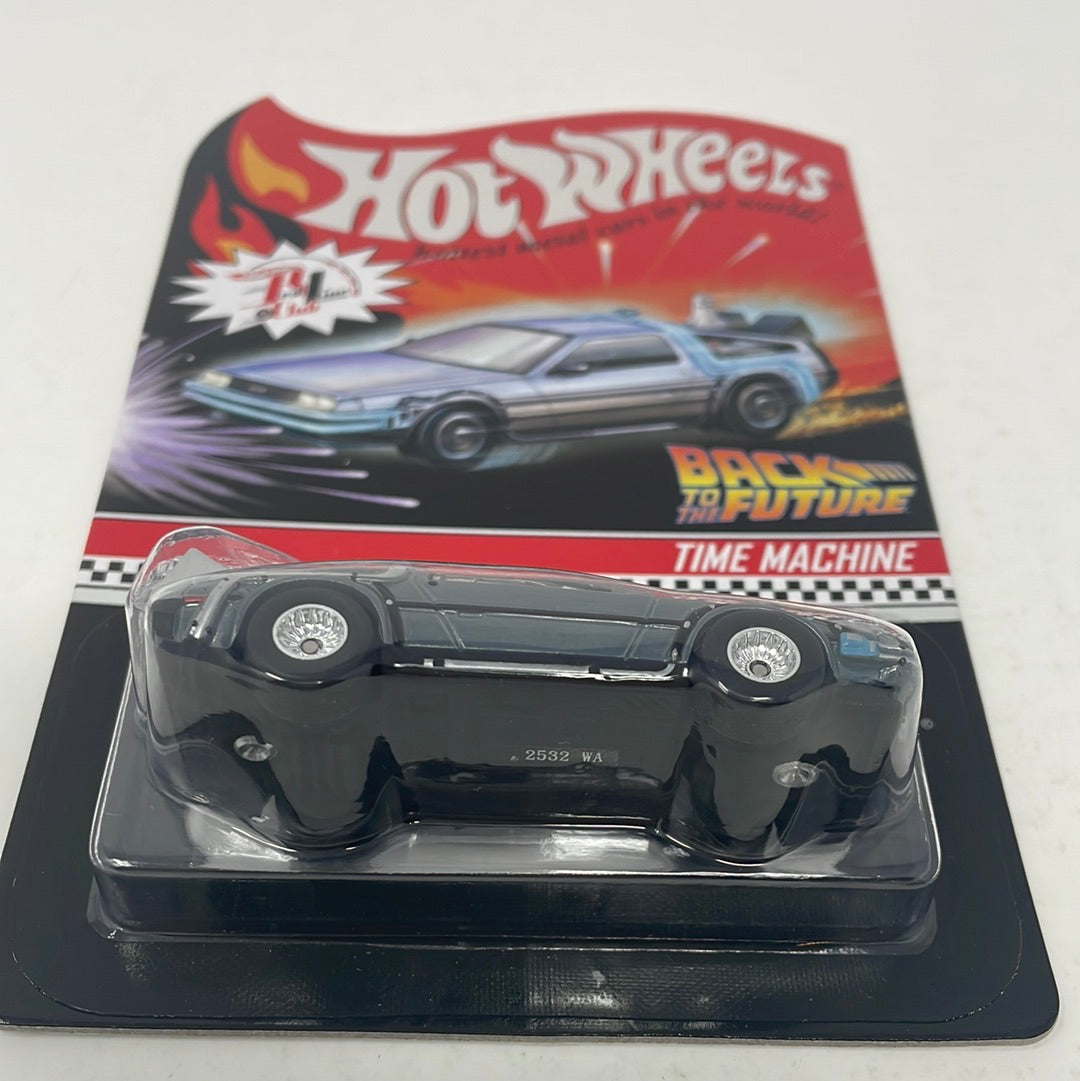 Hot Wheels Red Line Club RLC Time Machine DeLorean 1402/3300