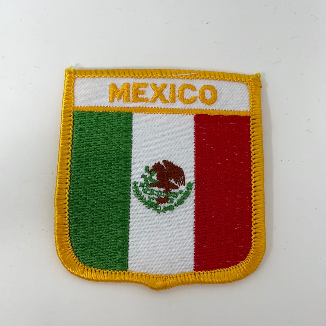 Mexico Flag Embroidered Patch 