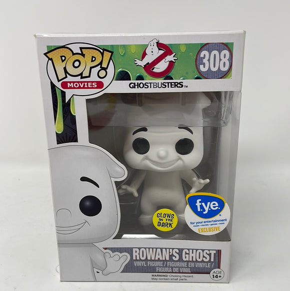 Funko Pop! Movies Ghostbusters Glow In The Dark f.y.e. Exclusive Rowan’s Ghost 308