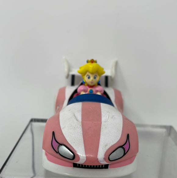 Mario Kart Pull Back Speed Racers Princess Peach Race Car