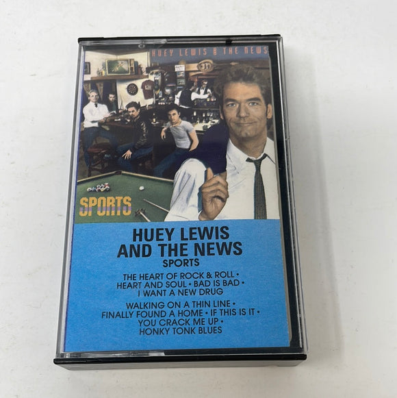 Cassette Huey Lewis And The News Sports
