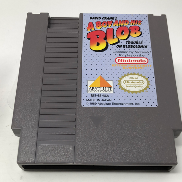 NES A Boy and His Blob: Trouble on Blobolonia