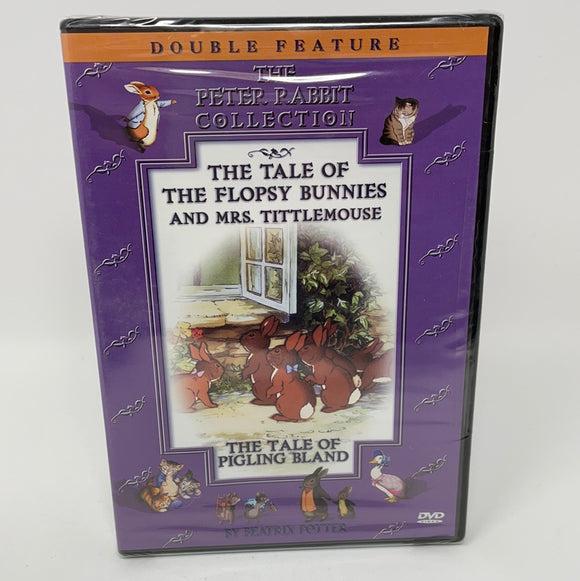 DVD Double Feature The Peter Rabbit Collection The Tales Of The Flopsy Bunnies And Mrs. Tittlemouse, The Tale Of Pigling (Sealed)