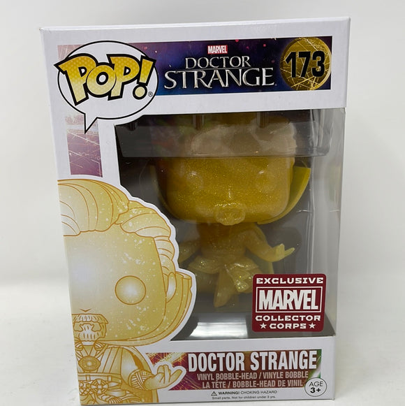 Funko Pop! Marvel Collector Corps Exclusive Clear/Glitter Doctor Strange 173