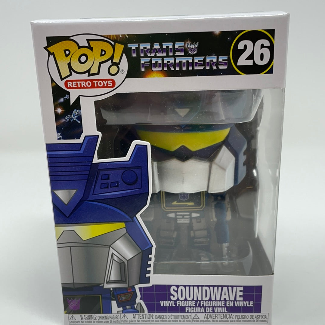 Funko Pop Retro Toys Transformers Soundwave 26 – shophobbymall