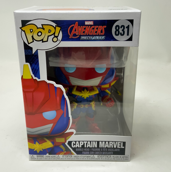 Funko Pop Marvel Avengers Mech Strike Captain Marvel #831