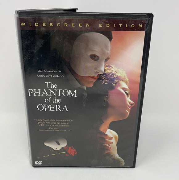 DVD The Phantom of the Opera Widescreen Edition